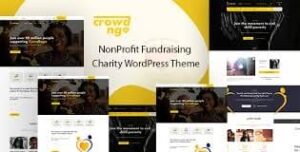 Crowdngo – Fundraising Charity WordPress Theme 1.0.8