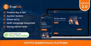 CrypLab - Crypto Marketplace Platform 2.0