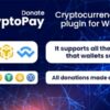 CryptoPay Donate – Cryptocurrency donate plugin for WordPress 1.3.1