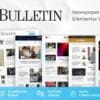 Daily Bulletin Magazine Newspaper WordPress Theme
