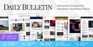 Daily Bulletin - Magazine & Newspaper WordPress Theme 1.1.1