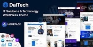 Daltech - IT Solutions & Technology WordPress Theme