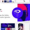 Dieter Authentic Artist Creative Design Agency WordPress Theme