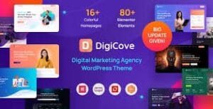 Digicove - Digital Marketing Agency WordPress Theme 1.0.5