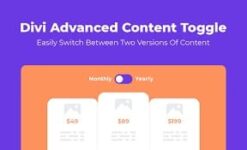 Divi Advanced Content Toggle Module 1.0.2