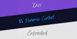 Divi Dynamic Content Extended 1.4