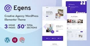 Egens - Creative Agency WordPress Theme