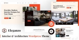 Eleganzo | Interior & Architecture WordPress Theme 1.2