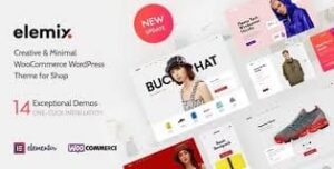Elemix - Modern & Creative Elementor WooCommerce Theme 1.2.4