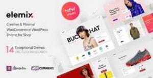 Elemix - Modern & Creative Elementor WooCommerce Theme 1.2.4