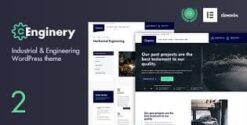 Enginery - Industrial & Engineering WordPress Theme 1.5
