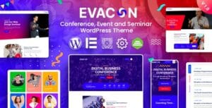 Evacon - Event & Conference WordPress Theme 1.0.10
