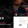 Event Landing Page WordPress Theme for Conference Marketing Aleb
