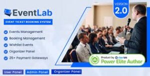 EventLab - Event Ticket Booking System 2.0