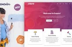 Exqute - Painting Company WordPress Theme 1.9.1
