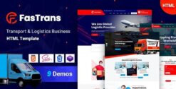 Fastrans - Logistics WordPress Theme 2.7