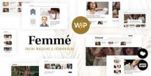 Femme - Fashion Blog & Magazine WordPress Theme + RTL 1.3.6