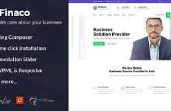 Finaco - Consulting & Business WordPress Theme 2.5