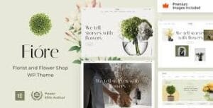 Fiore - Flower Shop Florist Ecommerce WordPress Theme 7.2
