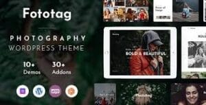 Fototag – Photography WordPress Theme 1.3.7
