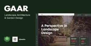Gaar - Landscape Architecture & Garden Design WordPress Theme