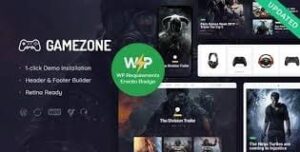 Gamezone | Video Gaming Blog & Esports Store WordPress Theme 1.1.6