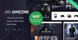 Gamezone | Video Gaming Blog & Esports Store WordPress Theme 1.1.6