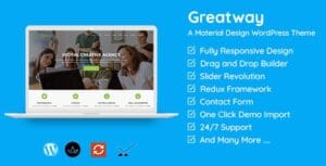 Greatway - Material Design WordPress Theme 1.8