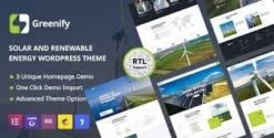 Greenify | Solar & Renewable Energy WordPress Theme 1.7