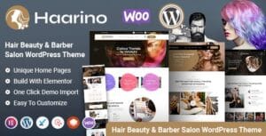 Haarino - Hair Beauty & Makeup Salon WordPress Theme 1.2
