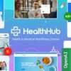 HealthHub Health Medical Doctor WordPress Theme