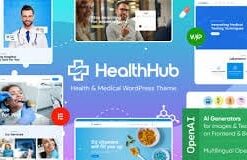 HealthHub - Health & Medical Doctor WordPress Theme