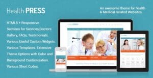 HealthPress - Medical WordPress Theme 1.9.3