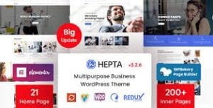Hepta - Multipurpose Business WordPress Theme 3.2.7