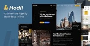 Hodil - Architecture Agency WordPress Theme 1.3.1