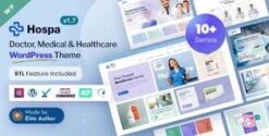 Hospa - Doctors, Medical Clinic & Hospital WordPress Theme 1.4