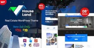Houseland - Real Estate WordPress Theme 1.2