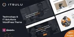 ITSulu - Technology & IT Solutions WordPress Theme 1.2.0