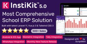 InstiKit School - School Management System & School ERP 5.0.0
