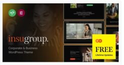 Insugroup – A Clean Insurance & Finance WordPress Theme 2.0.0