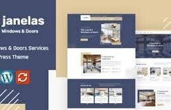 Janelas – Windows & Doors Services WordPress Theme 1.0.6