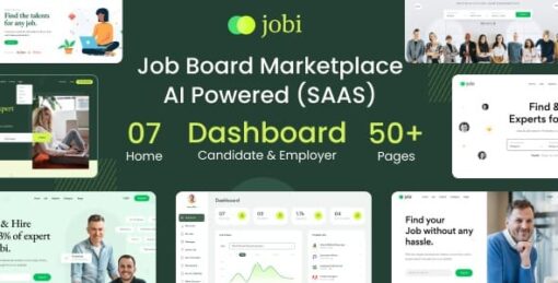 Jobi - Job Board Marketplace | AI Powered (SAAS) 1.6