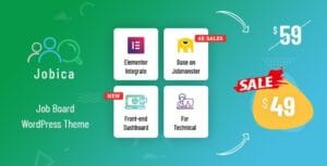 Jobica - Elementor IT Job Board WordPress Theme 1.4.1