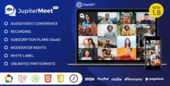 JupiterMeet Pro - White Label Video Conference with ChatGPT, DeepSeek & SaaS 2.9.3