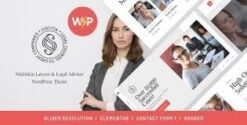 Justitia | Lawyer & Legal Adviser WordPress Theme 1.0.10