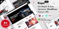 Kapa - Car Repair & Auto Services Elementor WordPress Theme 1.7.0