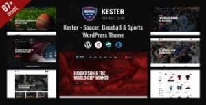 Kester - Soccer Club & Sports News WordPress Theme 1.2.2
