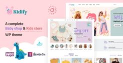 Kidify - Baby & Kids store eCommerce Woocommerce Theme 1.2.1