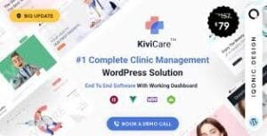 KiviCare(TM) - Medical Clinic & Patient Management WordPress Solution 2.2.14