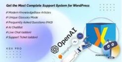 KnowledgeBase, Glossary, FAQ, HelpDesk ChatBot with ChatGPT 7.9.6